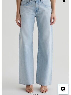 Adria Low Rise Wide Leg Jeans Light Wash Wide-Leg Women’s Jeans